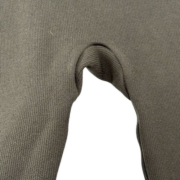 Spanx Zipper Ankle Seamless Leggings Green Size Large - Picture 6 of 7